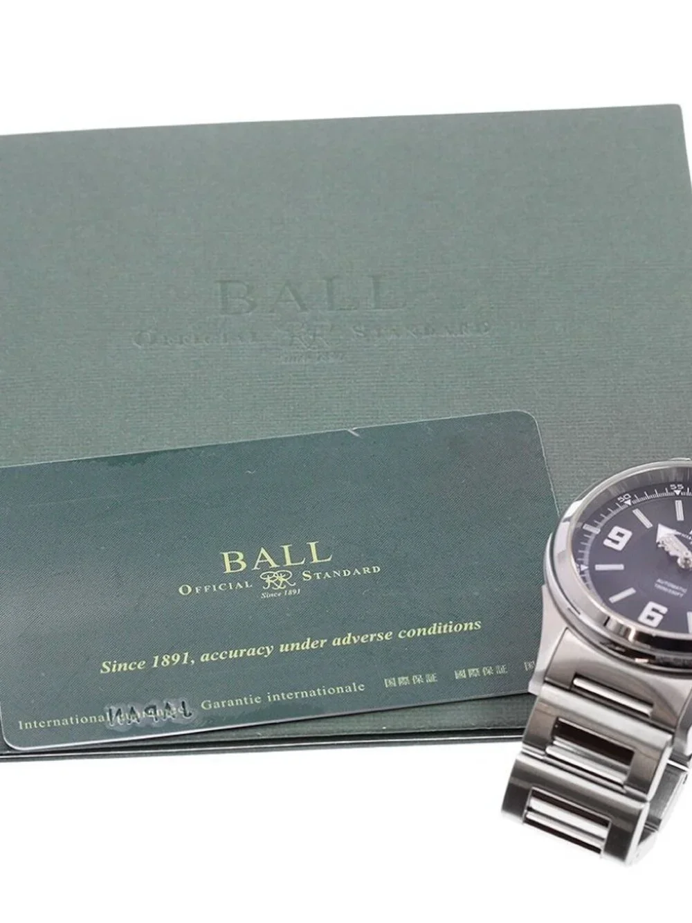 BALLWATCH Stokeman Racer NM2088C-SJ-BKWH Date black Dial Automatic Men's_972386